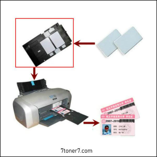 Epson PVC ID Card Tray Plastic card Printing Tray for R260 R265 R270 R280 R290 R380 R390 RX680 T50 T60 A50 P50 L800 L801 R330