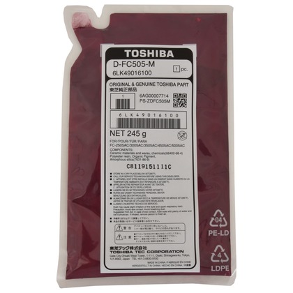 Wholesale Toshiba E STUDIO 5005AC Magenta Developer