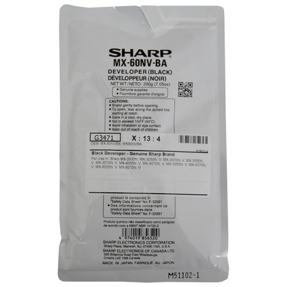 Wholesale Sharp MX-3550V Black Developer