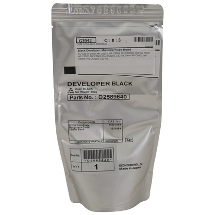 Wholesale Lanier MP C6503 Black Developer