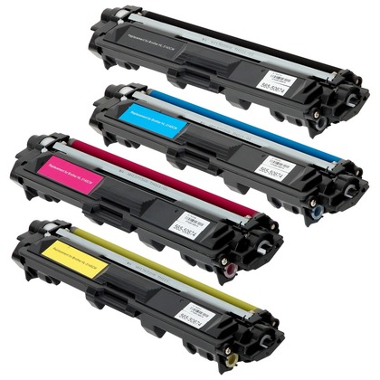 Brother MFC-9130CW Compatible Toner Cartridges - Set of 4