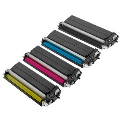 Brother MFC-L8610CDW Compatible Toner Cartridges - Set of 4 - High Yield