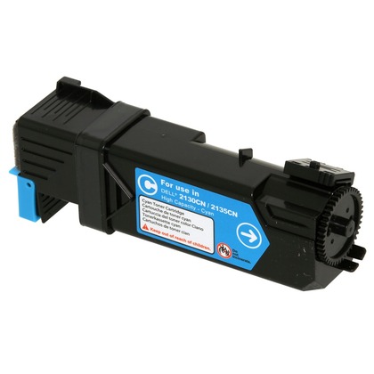 Dell 2130cn Compatible Cyan High Yield Toner Cartridge