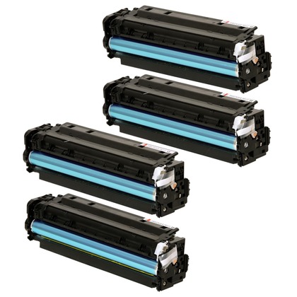 HP LaserJet Pro 400 Color M451dw Compatible Toner Cartridges - Set of 4