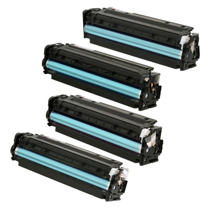 HP Color LaserJet CP2025 Compatible Toner Cartridges - Set of 4