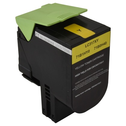 Lexmark CX517de Compatible Yellow High Yield Toner Cartridge