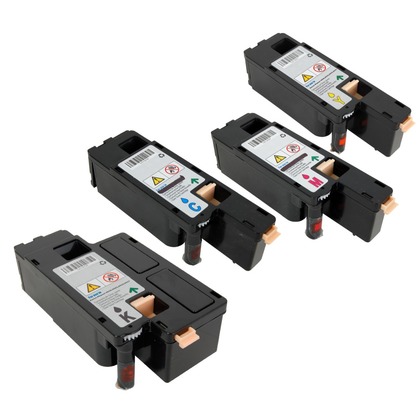 Xerox WorkCentre 6027NI Compatible Toner Cartridges - Set of 4