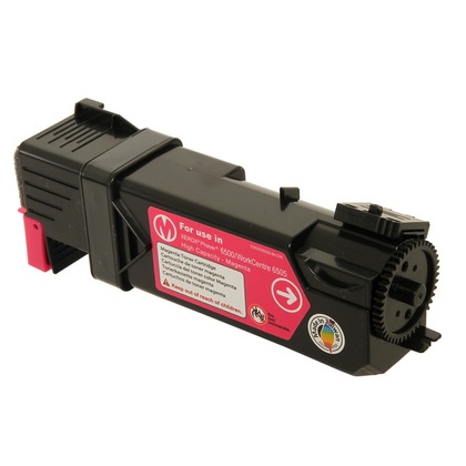 Xerox Phaser 6500N Compatible Magenta High Yield Toner Cartridge