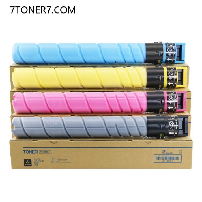 konica minolta TN328 TN328K toner cartridge for bizhub C300i C360i C250i C7130i copier