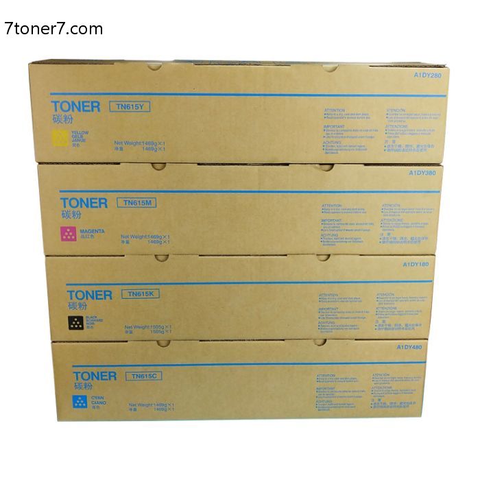 Konica Minolta TN615K bizhub PRESS C8000 A1DY130 Toner Cartridge