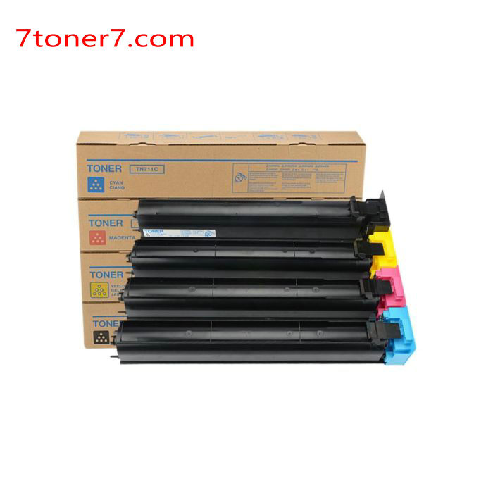 Konica Minolta tn711 tn 711k a3vu130 toner for bizhub c754 c654 754e black toner cartridge supplies